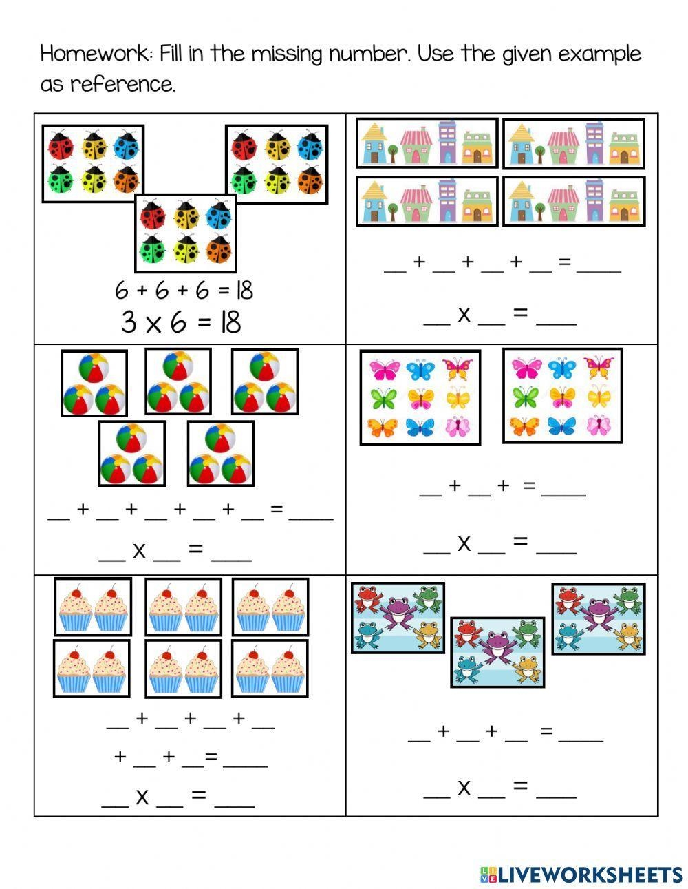 Multiplication As Repeated Addition Worksheet For 2nd 3rd Grade Worksheets Library Multiplication As Repeated Addition Worksheet For 2nd 3rd Grade Worksheets Library