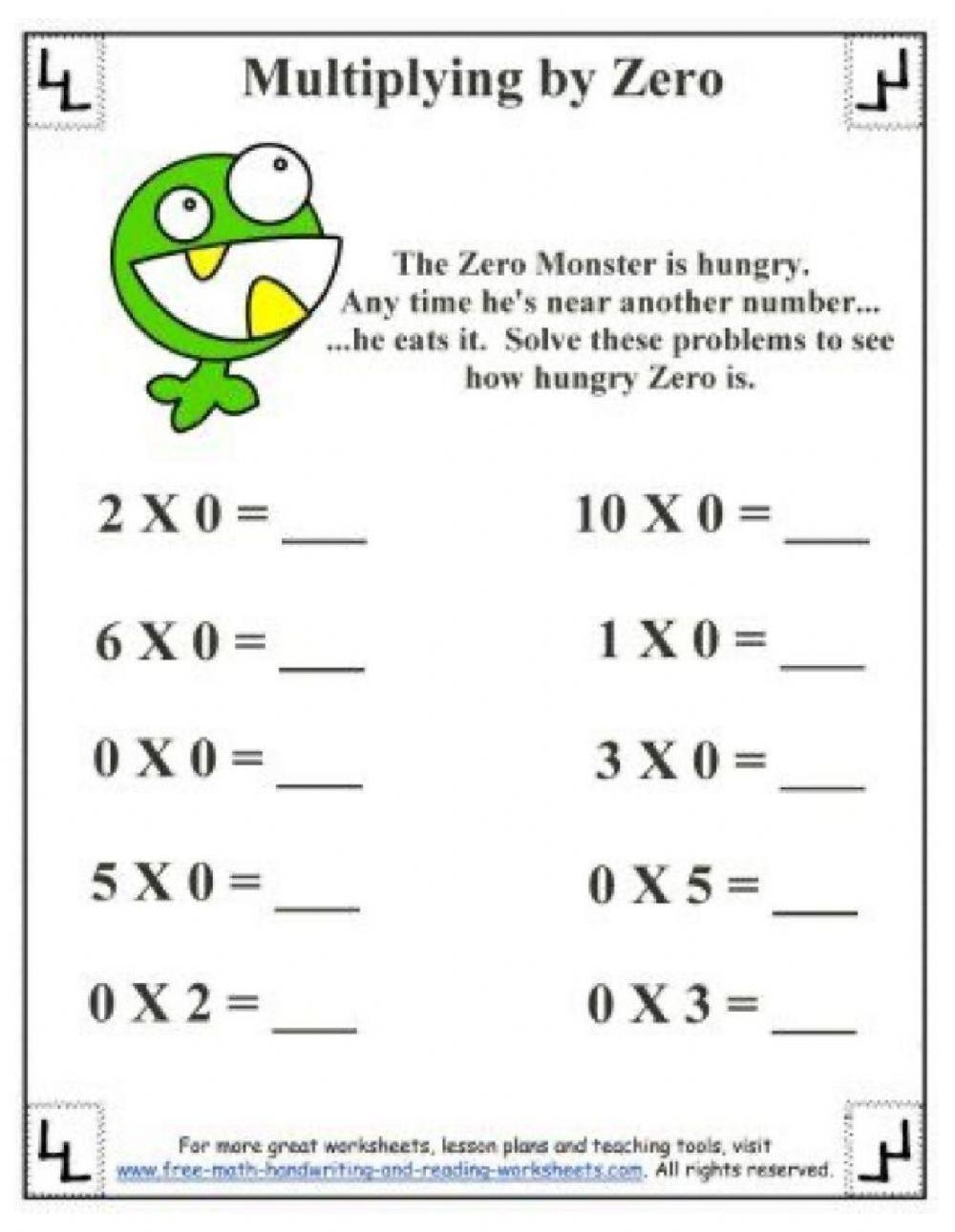 Multiplication Zero Worksheet Live Worksheets Worksheets Library Multiplication Zero Worksheet Live Worksheets Worksheets Library