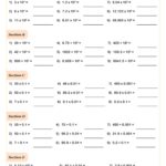 Multiplying And Dividing By Powers Of Ten C Worksheet 5th Grade PDF Worksheets Cazoom Math