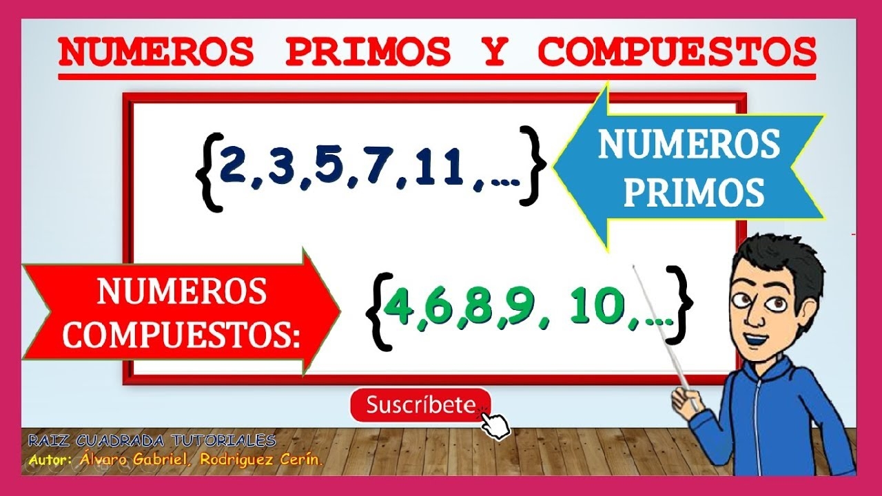 N MEROS PRIMOS Y COMPUESTOS Explicaci n Para Ni os De Primaria YouTube