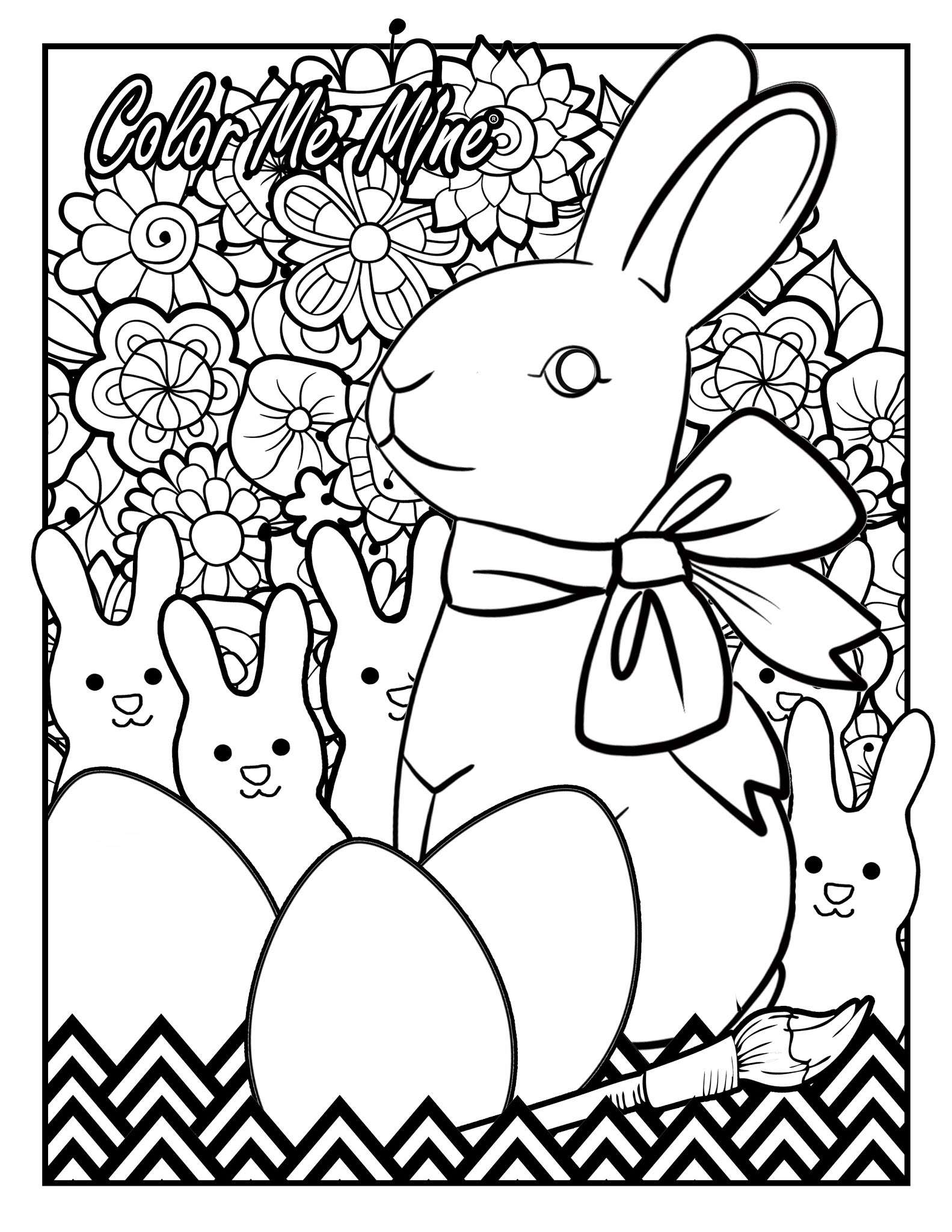 NEW Easter Coloring Page Uptown NEW Easter Coloring Page Uptown