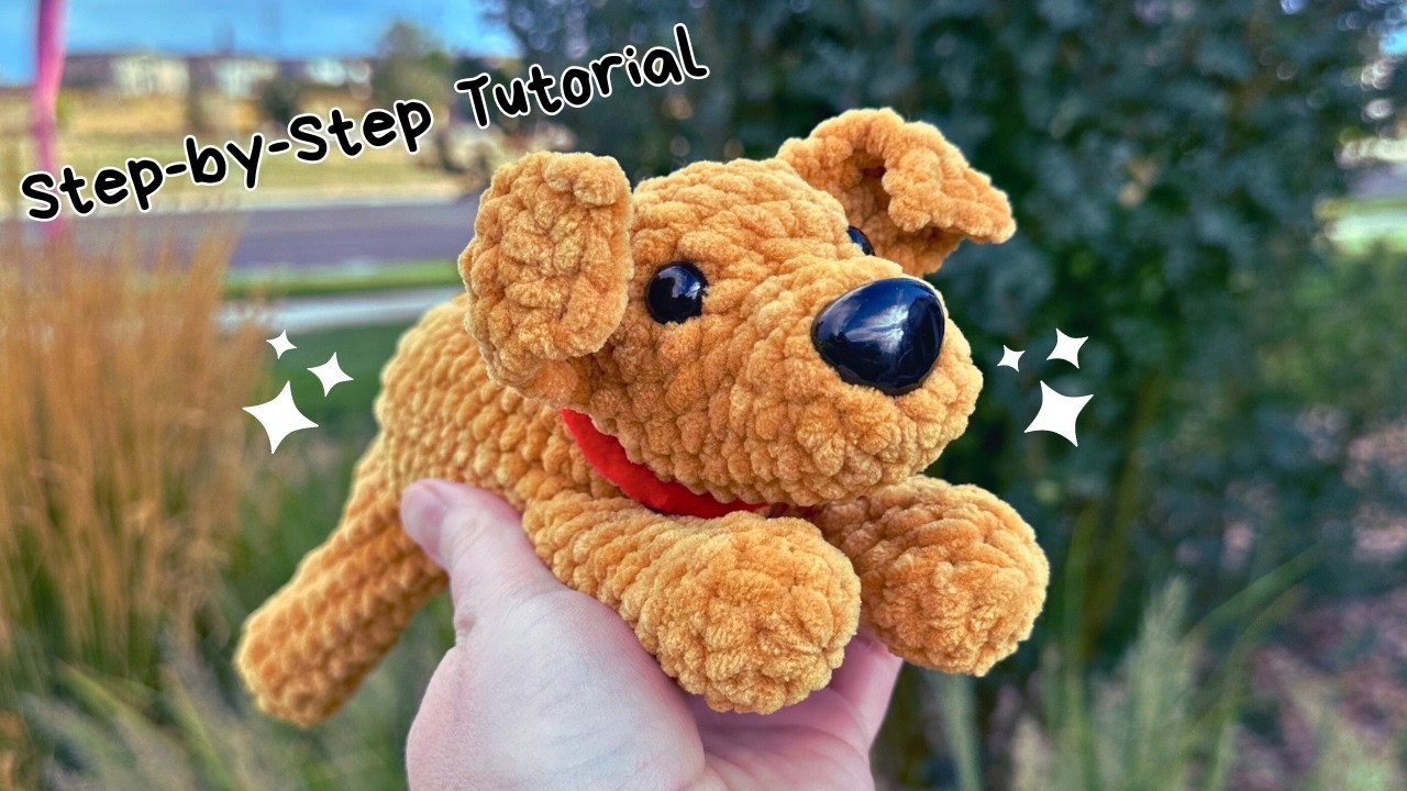 No Sew Dog Crochet Pattern Step by Step Tutorial YouTube No Sew Dog Crochet Pattern Step by Step Tutorial YouTube