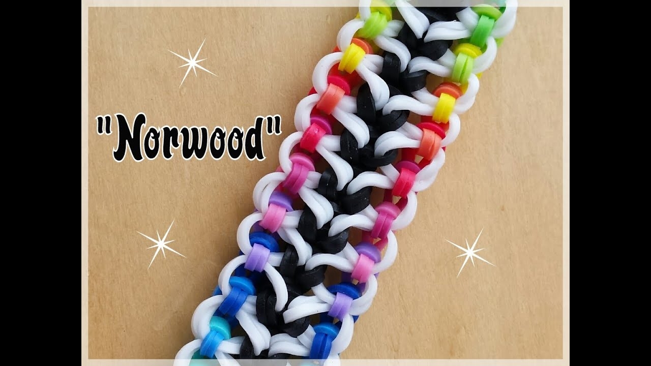 Norwood Rainbow Loom Bracelet How To Tutorial YouTube