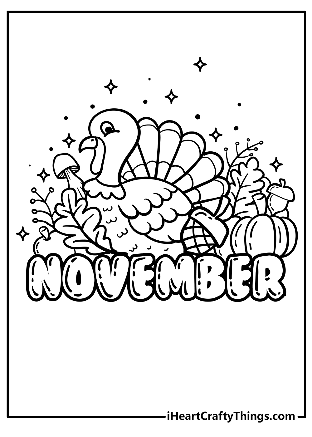 November Coloring Pages 100 Free Printables Worksheets Library