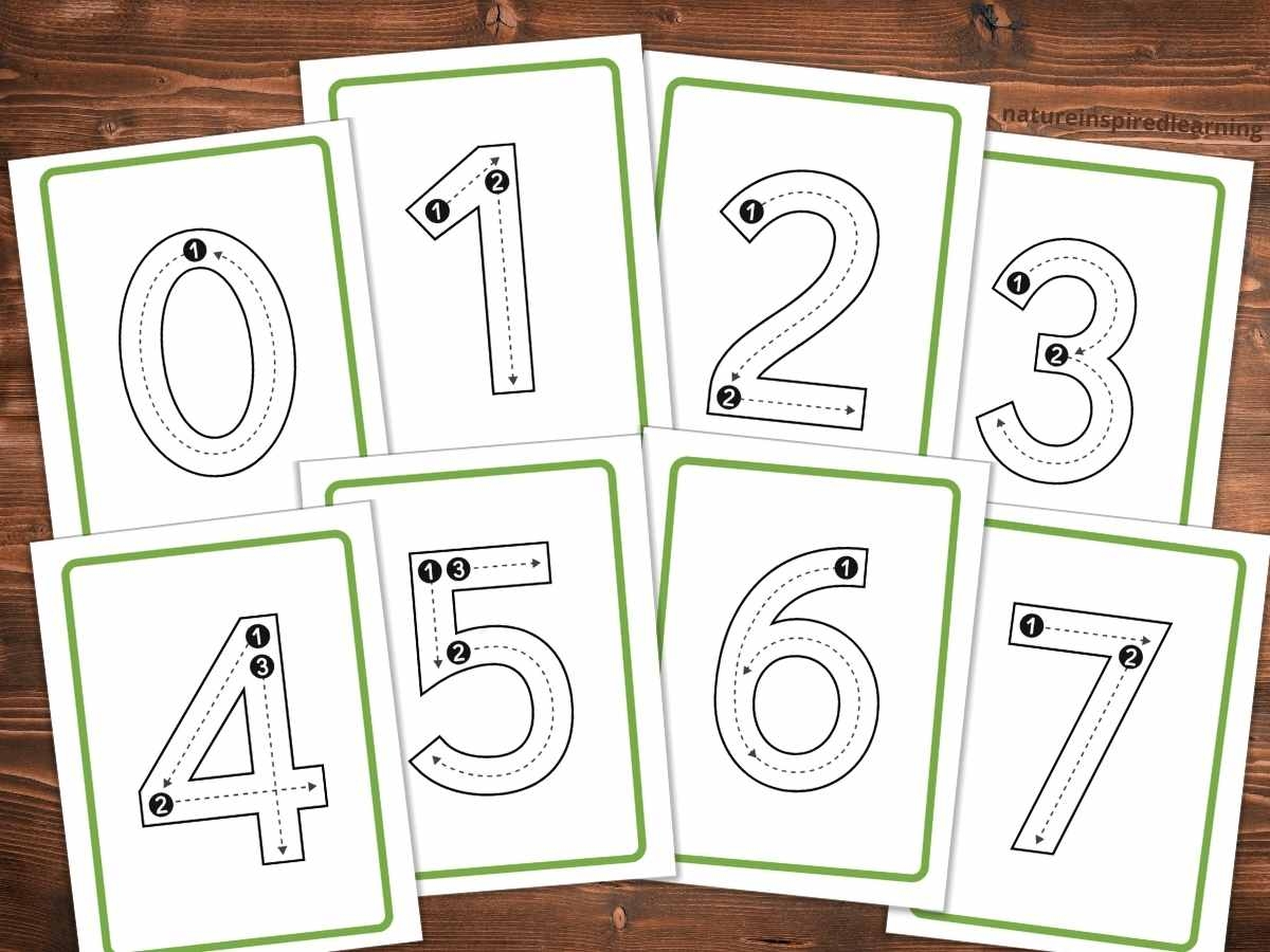 printable number cards printable number cards