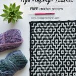 Nya Mosaic Blanket Infinity Version FREE Crochet Pattern LillaBj rn s Crochet World