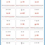 One Step Inequalities Answer Key For Teachers Perfect For Worksheets Library