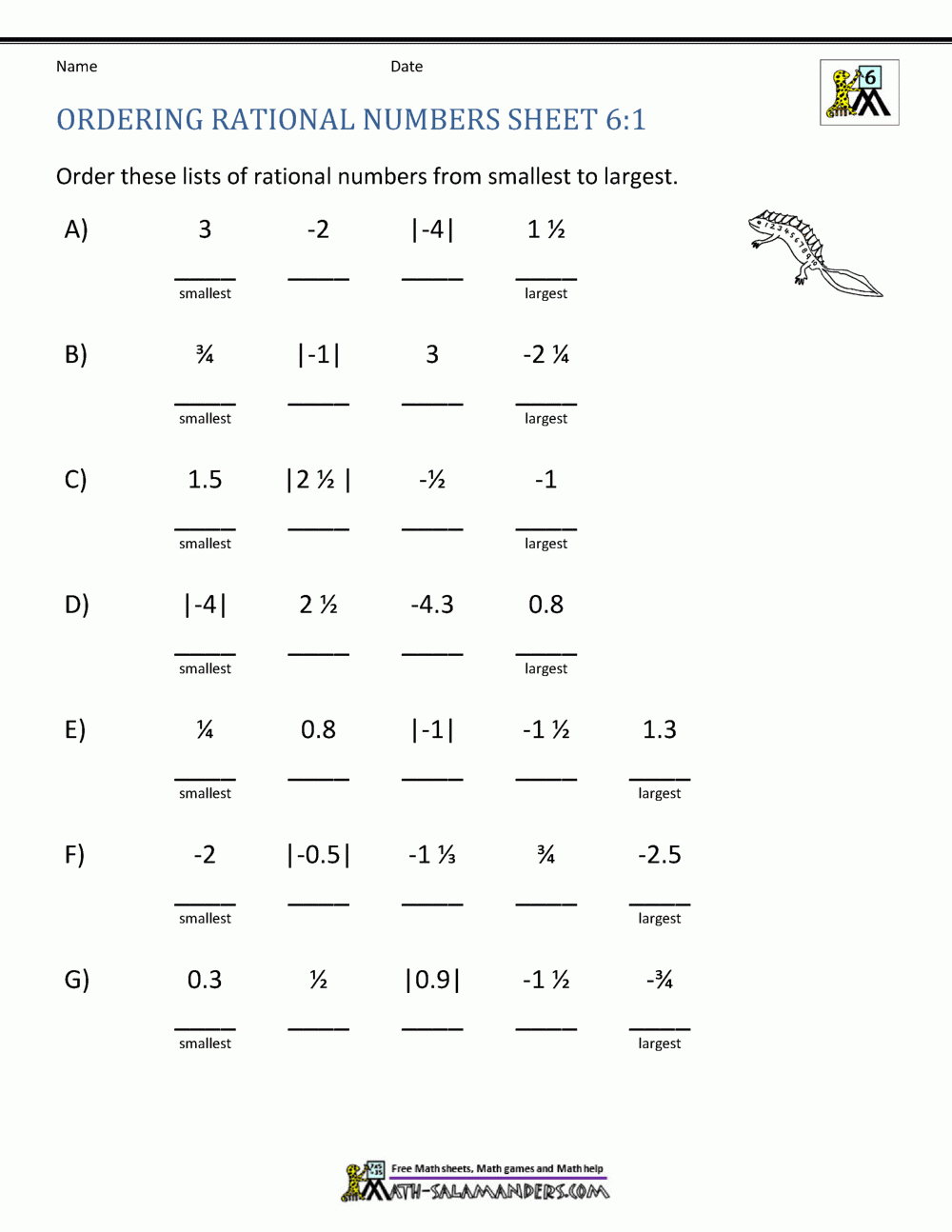 rational numbers and irrational numbers worksheet rational numbers and irrational numbers worksheet