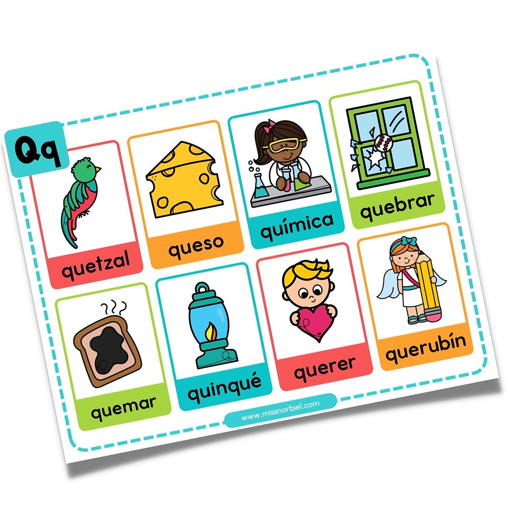Palabras Con La Q S labas Que Y Qui Palabras Con La Q S labas Que Y Qui