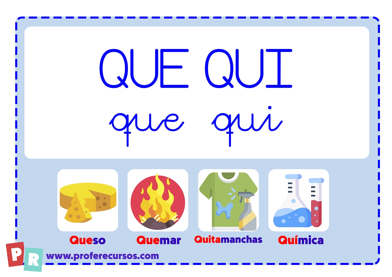 Palabras Con Que Y Qui