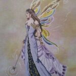 Passione Ricamo serendipity Fay Counted Cross Stitch Pattern Lavender Fairy Cross Stitch Pattern Etsy