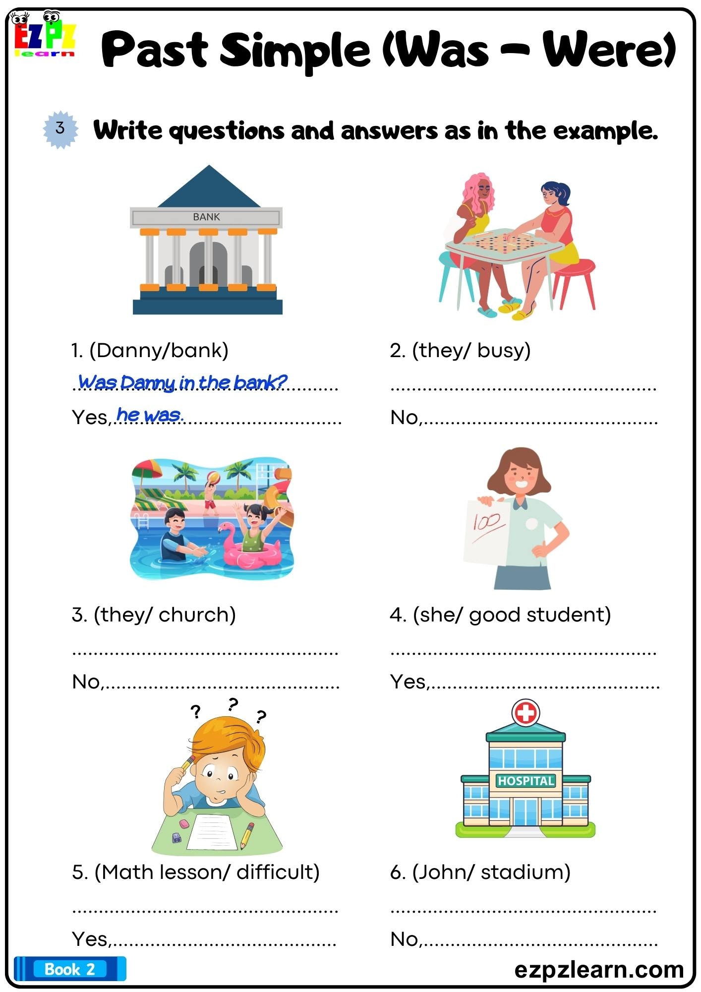 was were worksheets pdf was were worksheets pdf