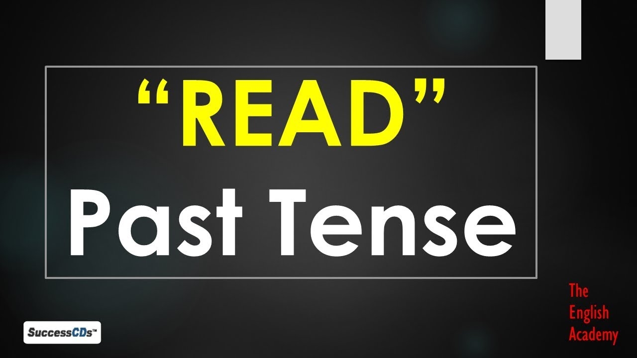 Past Tense Of Read And Other Forms Of Verb READ Pronounced As Read Red RED YouTube Past Tense Of Read And Other Forms Of Verb READ Pronounced As Read Red RED YouTube