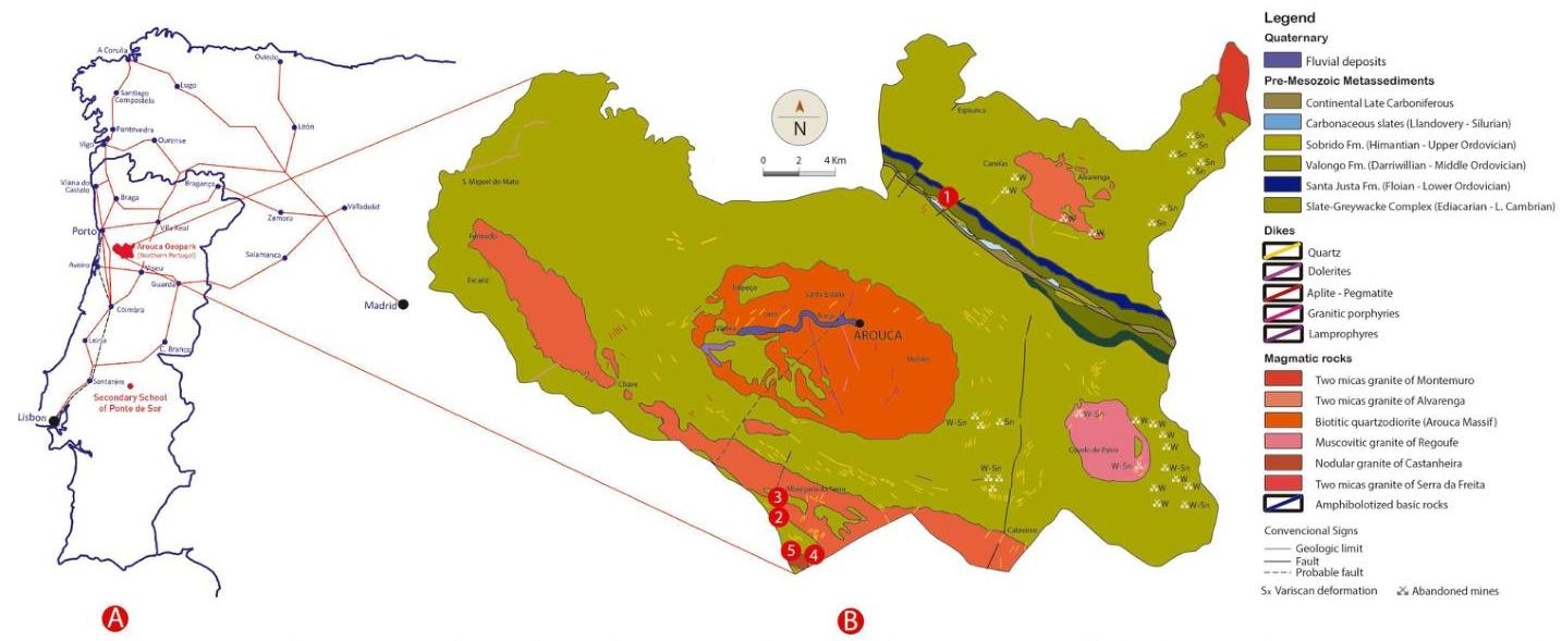 PDF The Arouca Geopark Portugal As An Educational Resource A Case Study