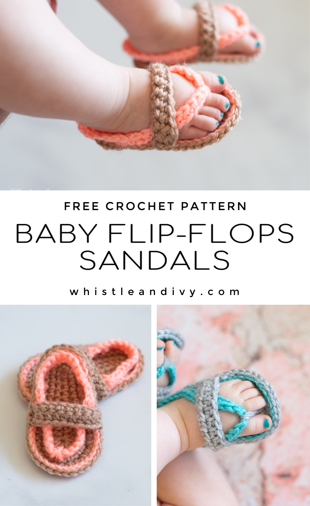 Perfect Crochet Baby Flip Flops You Can Make Today Includes A Video 