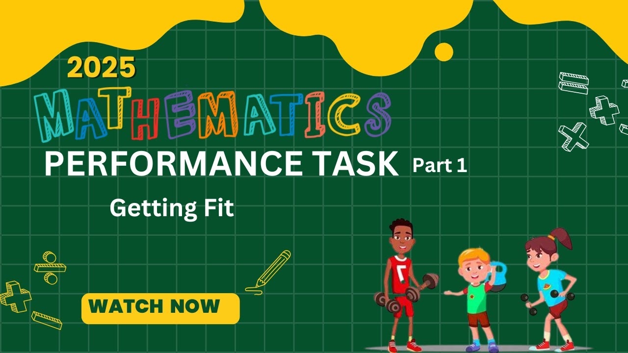 Performance Task Mathematics Grade 6 2025 YouTube Performance Task Mathematics Grade 6 2025 YouTube