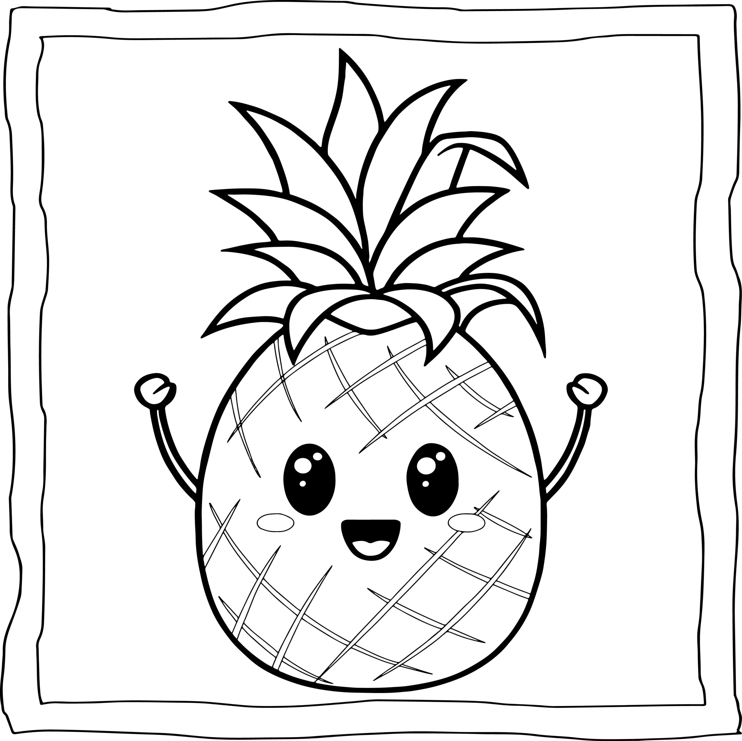 Pineapple Coloring Book Easy And Fun Pineapples Coloring Pages For Kids Made By Teachers Pineapple Coloring Book Easy And Fun Pineapples Coloring Pages For Kids Made By Teachers