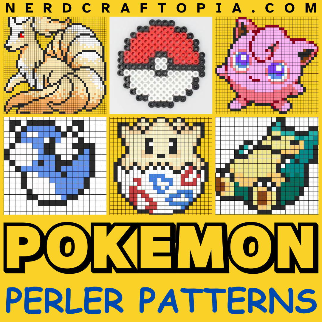 Pokemon Perler Bead Patterns Nerd Craftopia Pokemon Perler Bead Patterns Nerd Craftopia