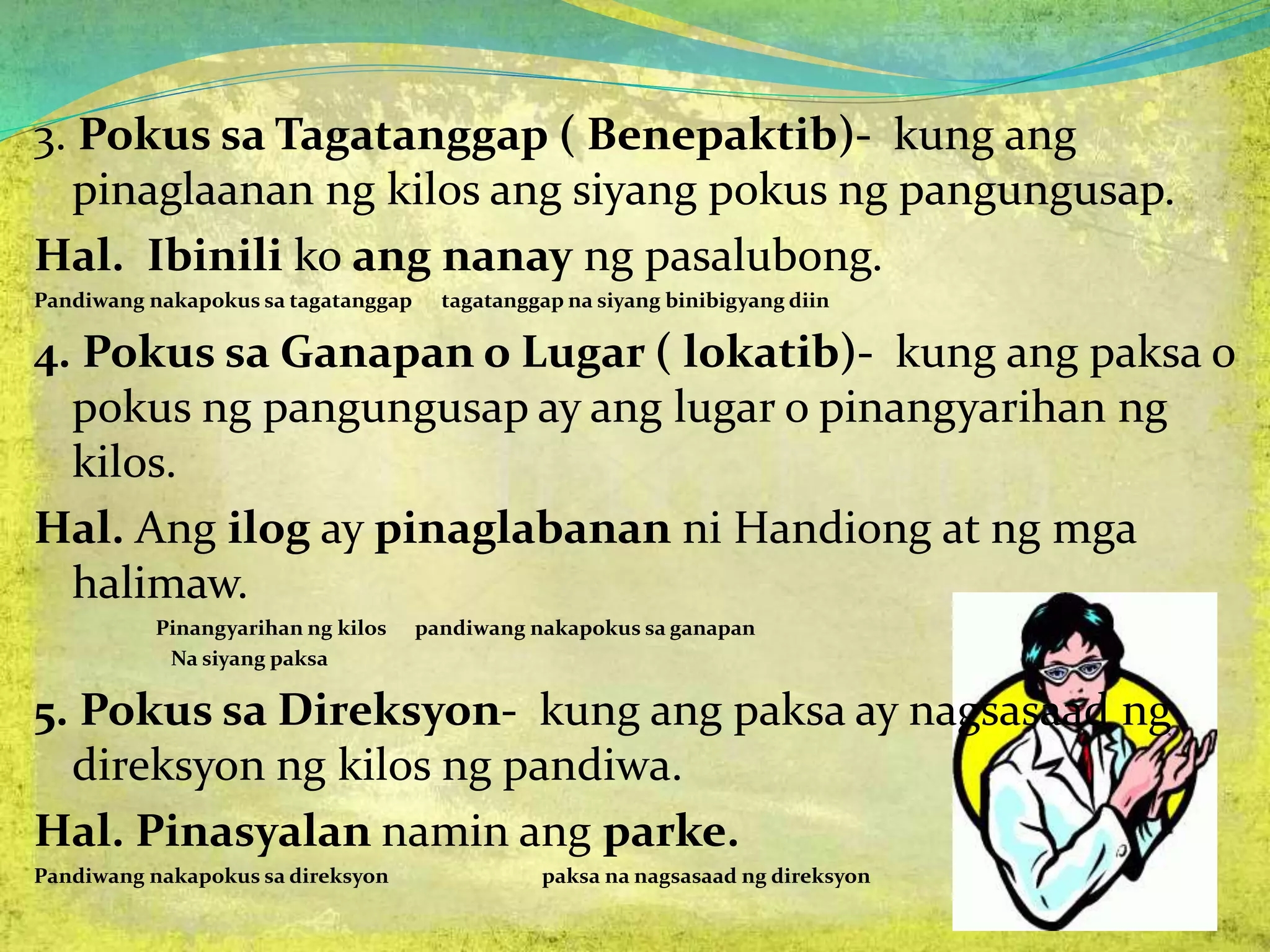 Pokus Ng Pandiwa PPTX Pokus Ng Pandiwa PPTX