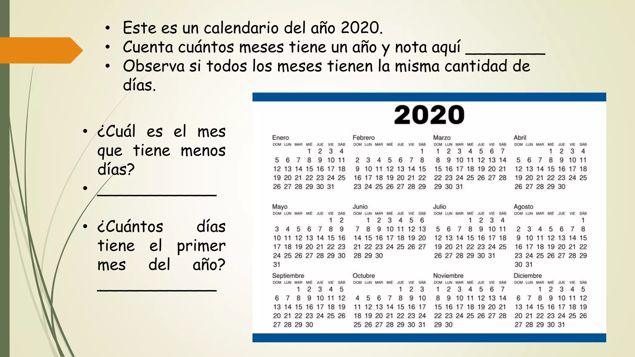 Ppt Los Meses 06 Abril PPTX