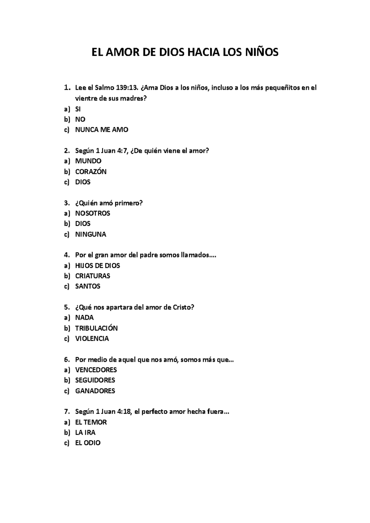 Preguntas Sobre El Amor De Dios Hacia Los Ni os En La Biblia Studocu Preguntas Sobre El Amor De Dios Hacia Los Ni os En La Biblia Studocu