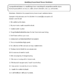Prepositional Phrases Worksheets Identifying Prepositional Phrases Worksheet