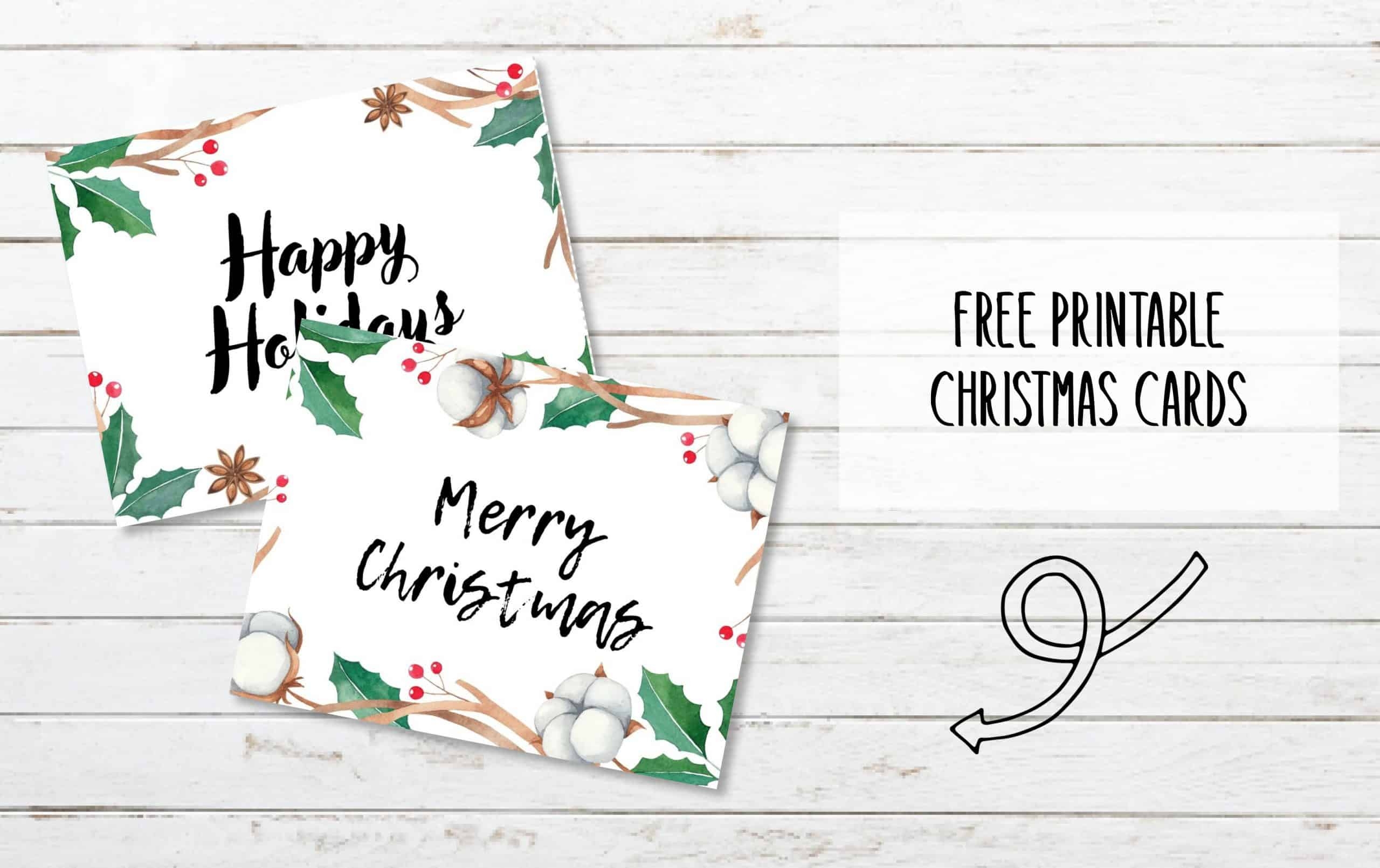 printable holiday cards printable holiday cards