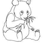 Printable Panda Coloring Page For Kids Panda Coloring Pages