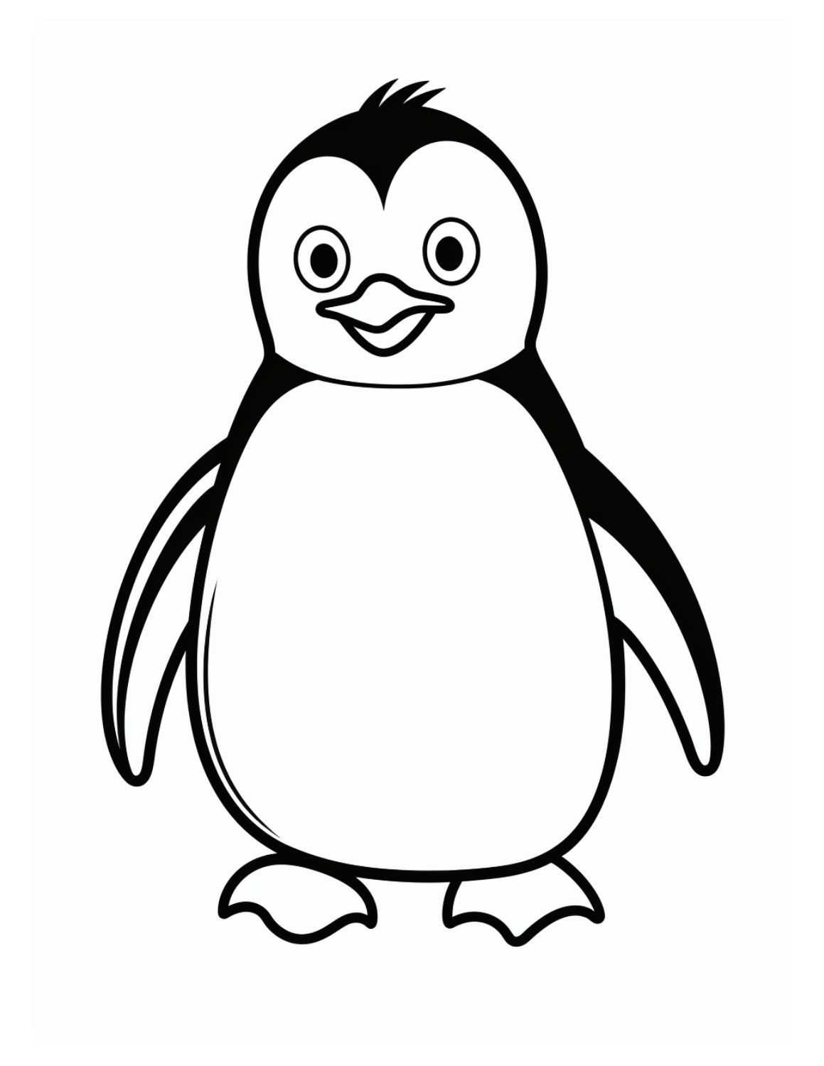 Printable Penguin Coloring Pages Printable Penguin Coloring Pages