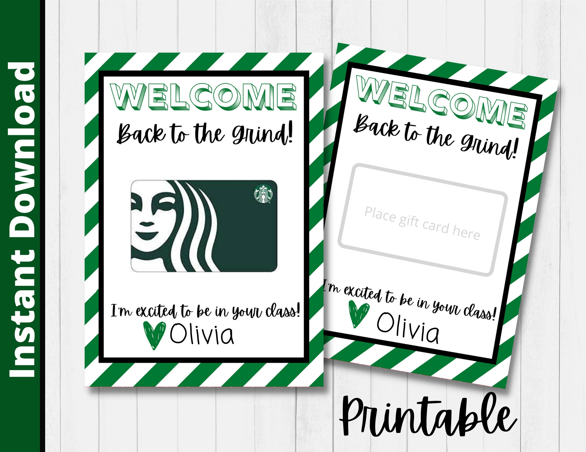 PRINTABLE Starbucks Gift Card Holder Back To School Teacher Thank You Teacher Gift Etsy PRINTABLE Starbucks Gift Card Holder Back To School Teacher Thank You Teacher Gift Etsy