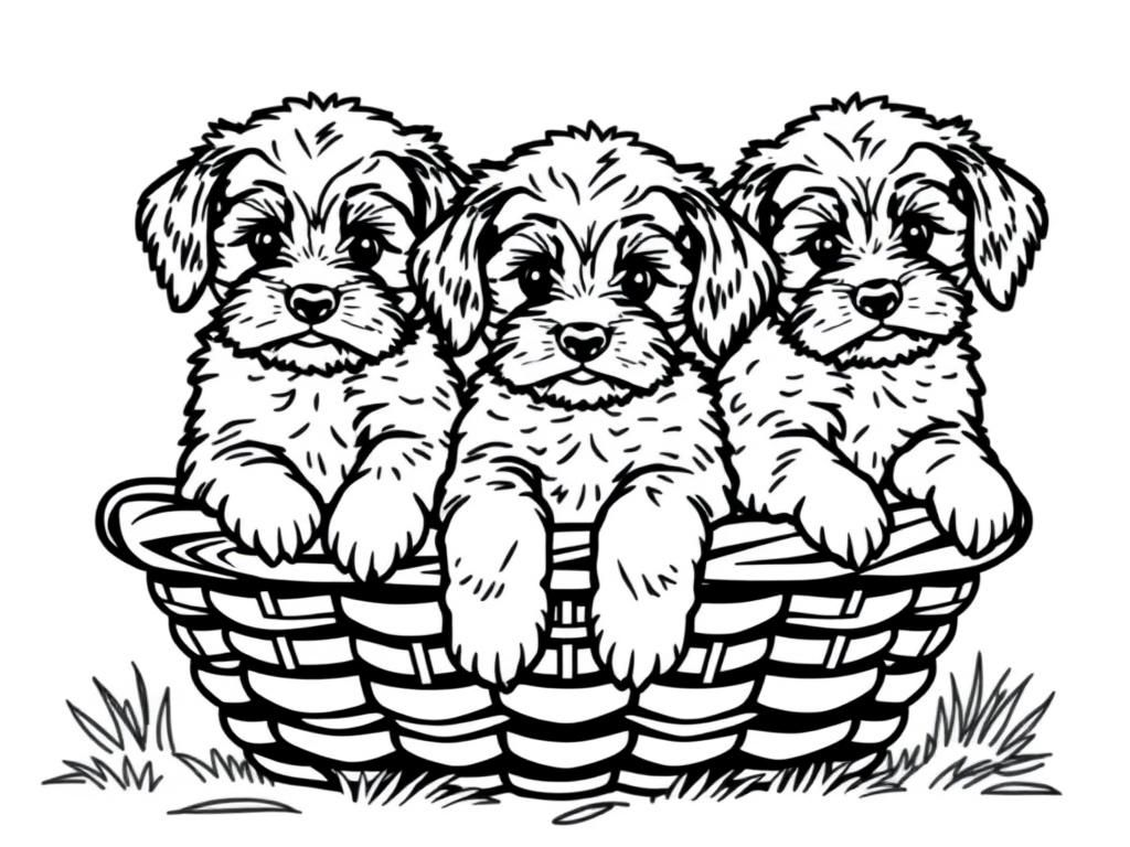 Puppy Coloring Page Free Printable Coloring Page Puppy Coloring Page Free Printable Coloring Page