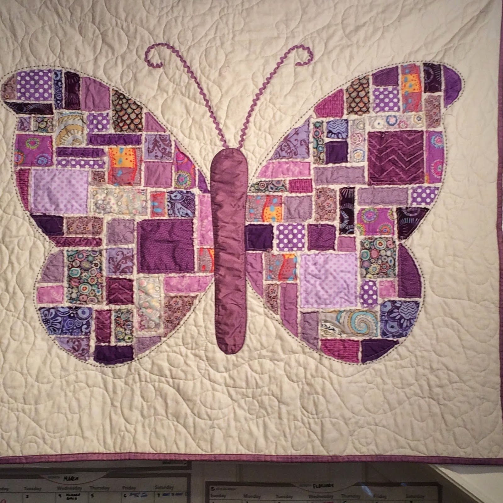 Quilt Vine Caroline The Butterfly