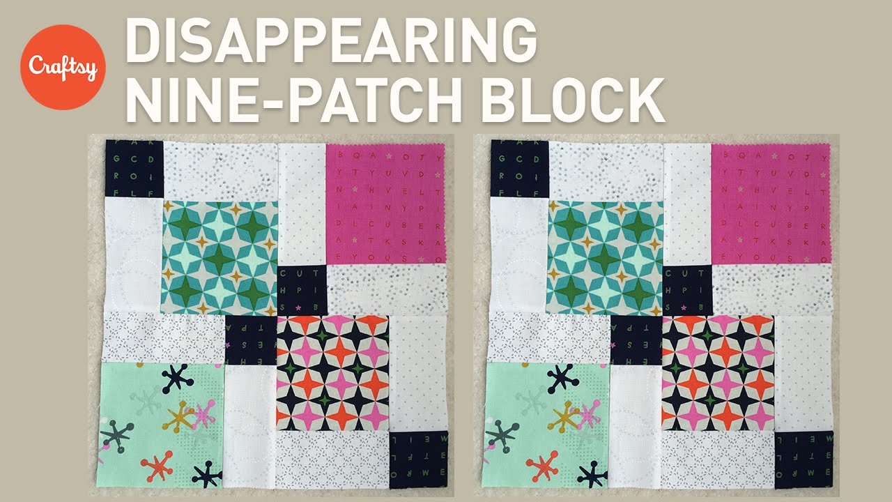 Quilting With Charm Packs Disappearing Nine Patch Block Quilting Tutorial With Angela Pingel YouTube
