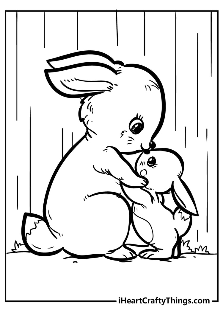 free coloring pages of bunnies free coloring pages of bunnies