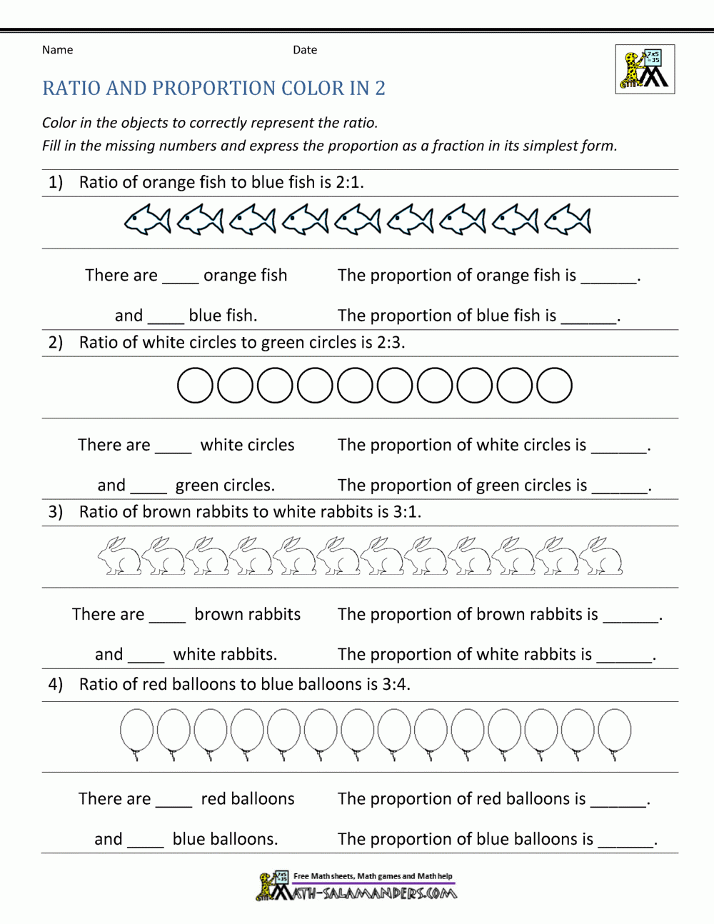 Ratio And Proportion Worksheet Worksheets Library Ratio And Proportion Worksheet Worksheets Library