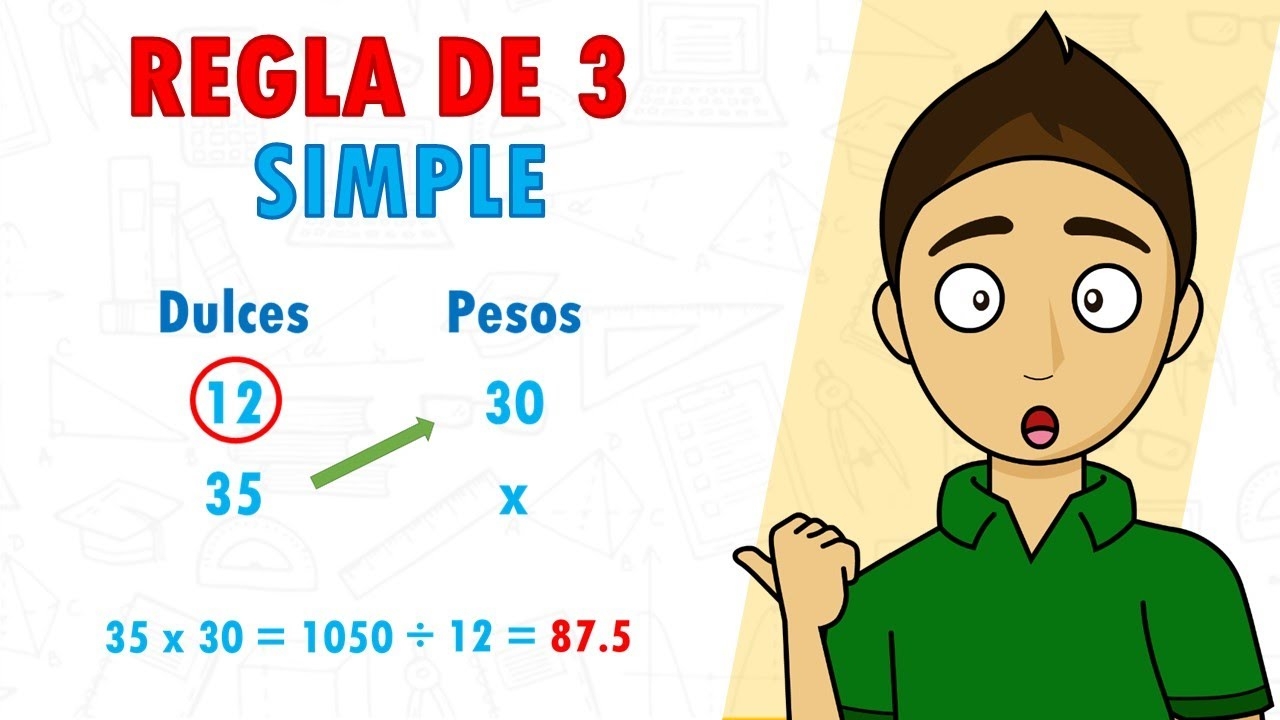 REGLA DE 3 SIMPLE Super Facil Para Principiantes YouTube