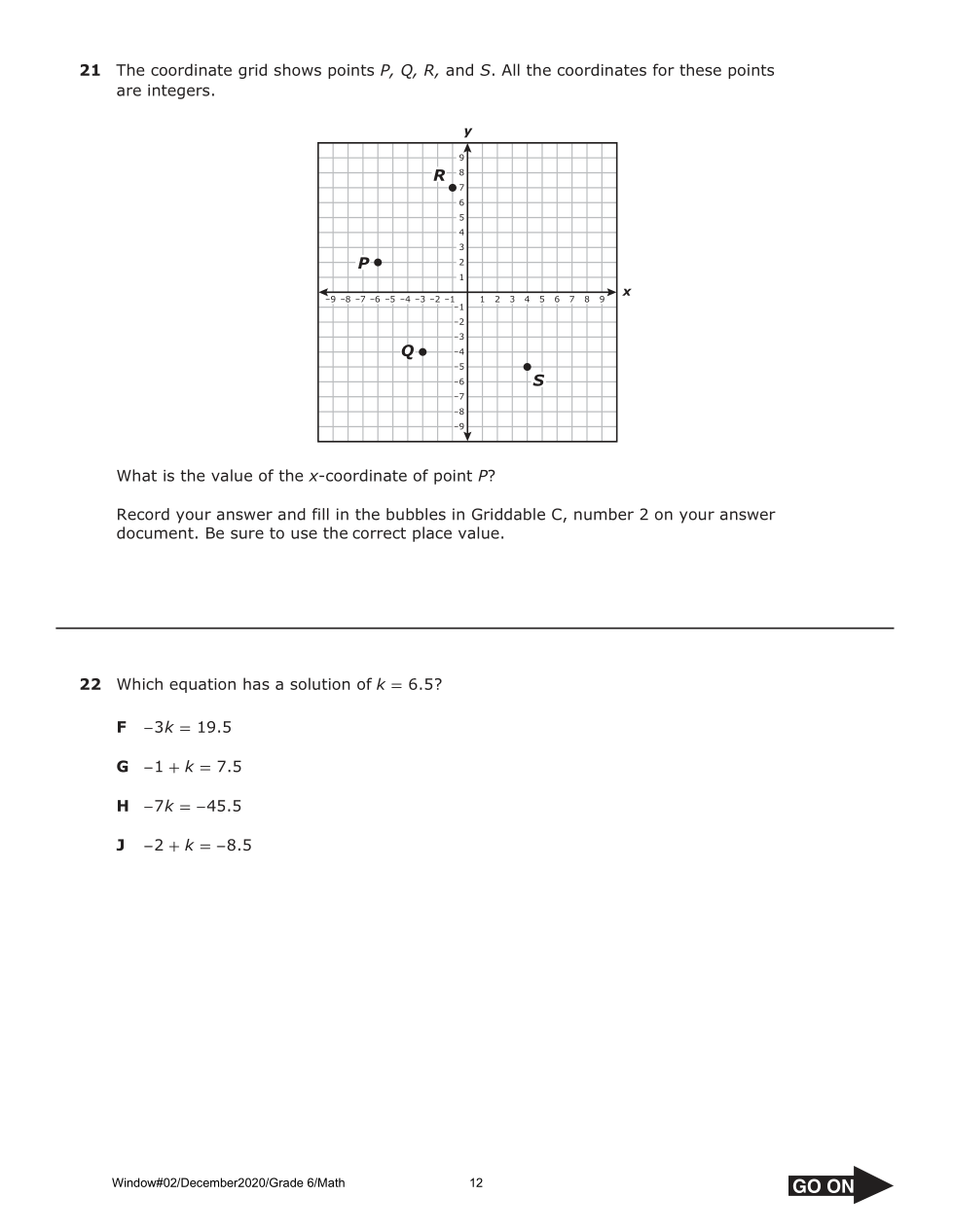 Rms 056 Math Grade 6 Benchmark Window 02 December 2020 Jason Holmes Library Formative Rms 056 Math Grade 6 Benchmark Window 02 December 2020 Jason Holmes Library Formative