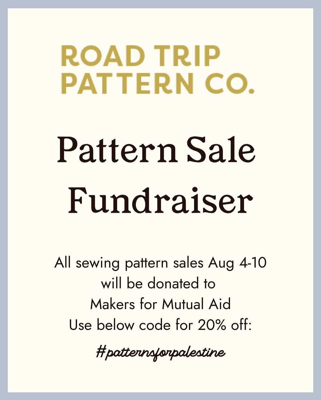 Road Trip Pattern Co 