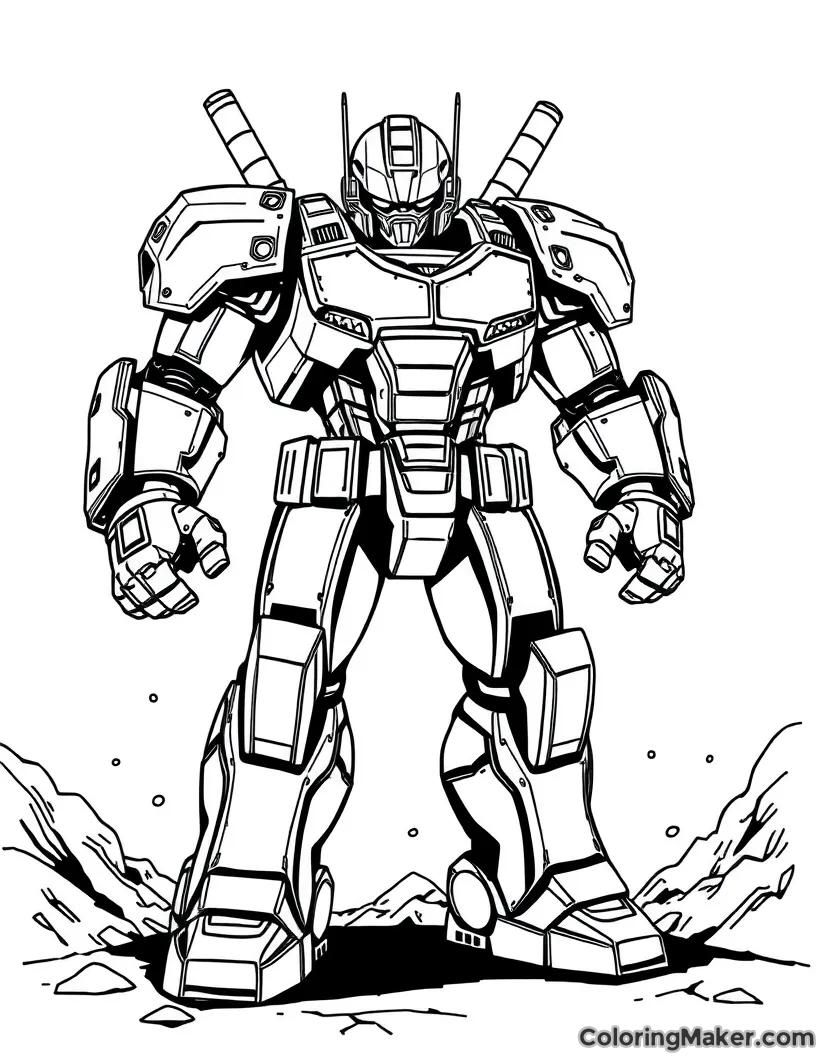 Robot Coloring Pages 10 Free Printables ColoringMaker