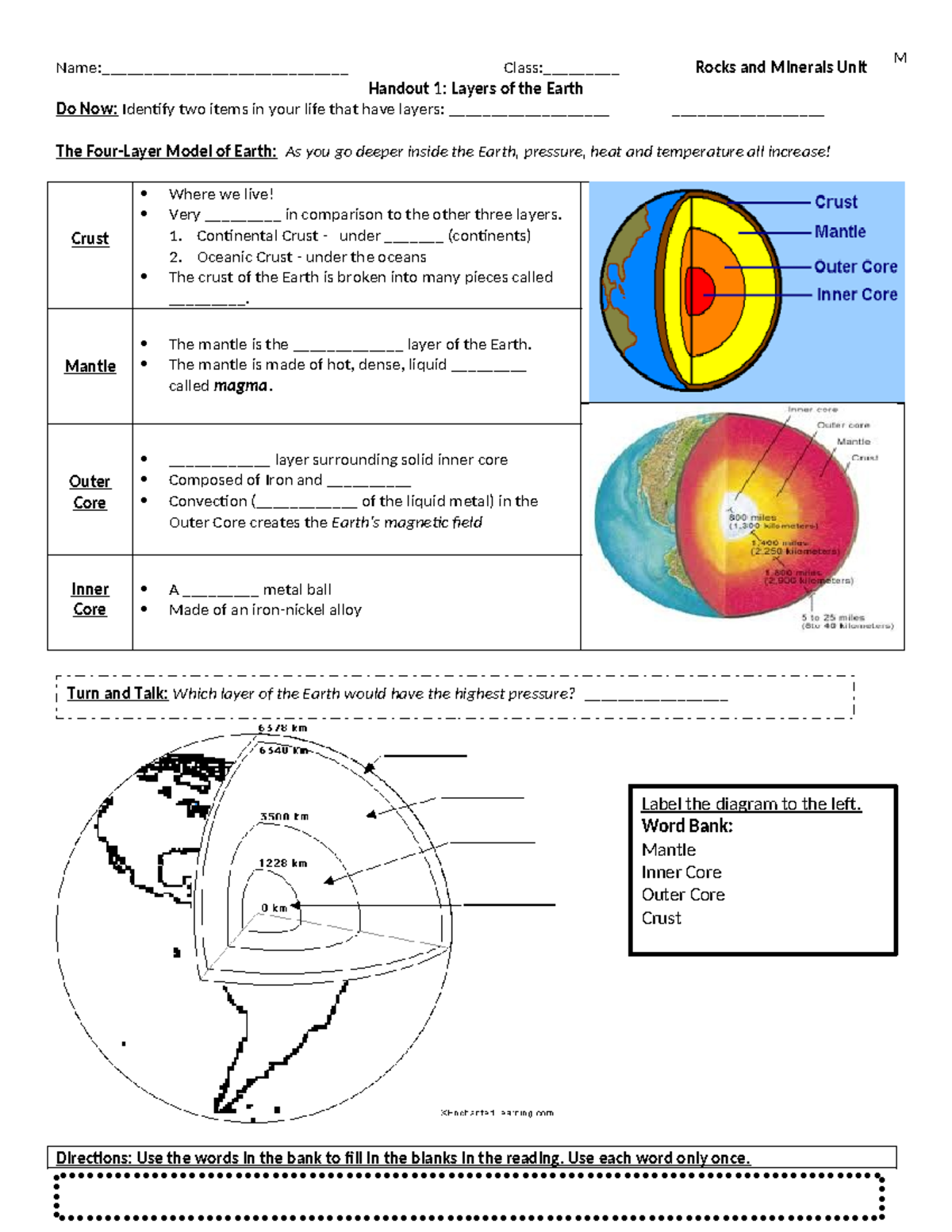 Rocks And Minerals Unit Guided Notes Layers Of The Earth Worksheet 1 Studocu Rocks And Minerals Unit Guided Notes Layers Of The Earth Worksheet 1 Studocu