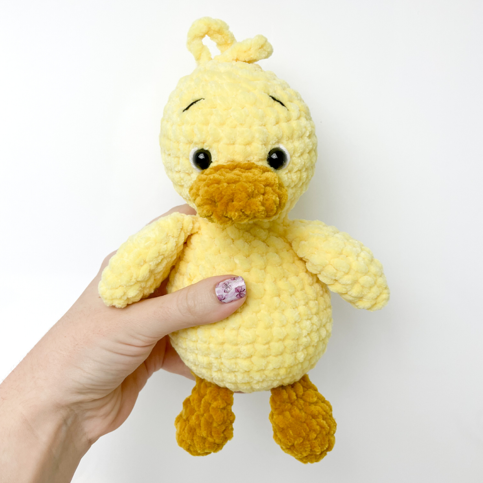 Rose And Lily Amigurumi Crochet Duck Free Crochet Pattern