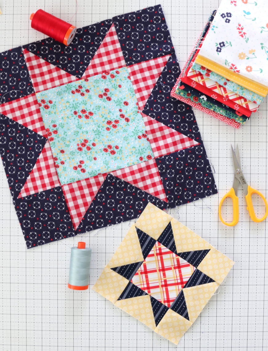 Sawtooth Star Quilt Block Tutorial Diary Of A Quilter A Quilt Blog