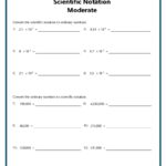 Scientific Notation Worksheets