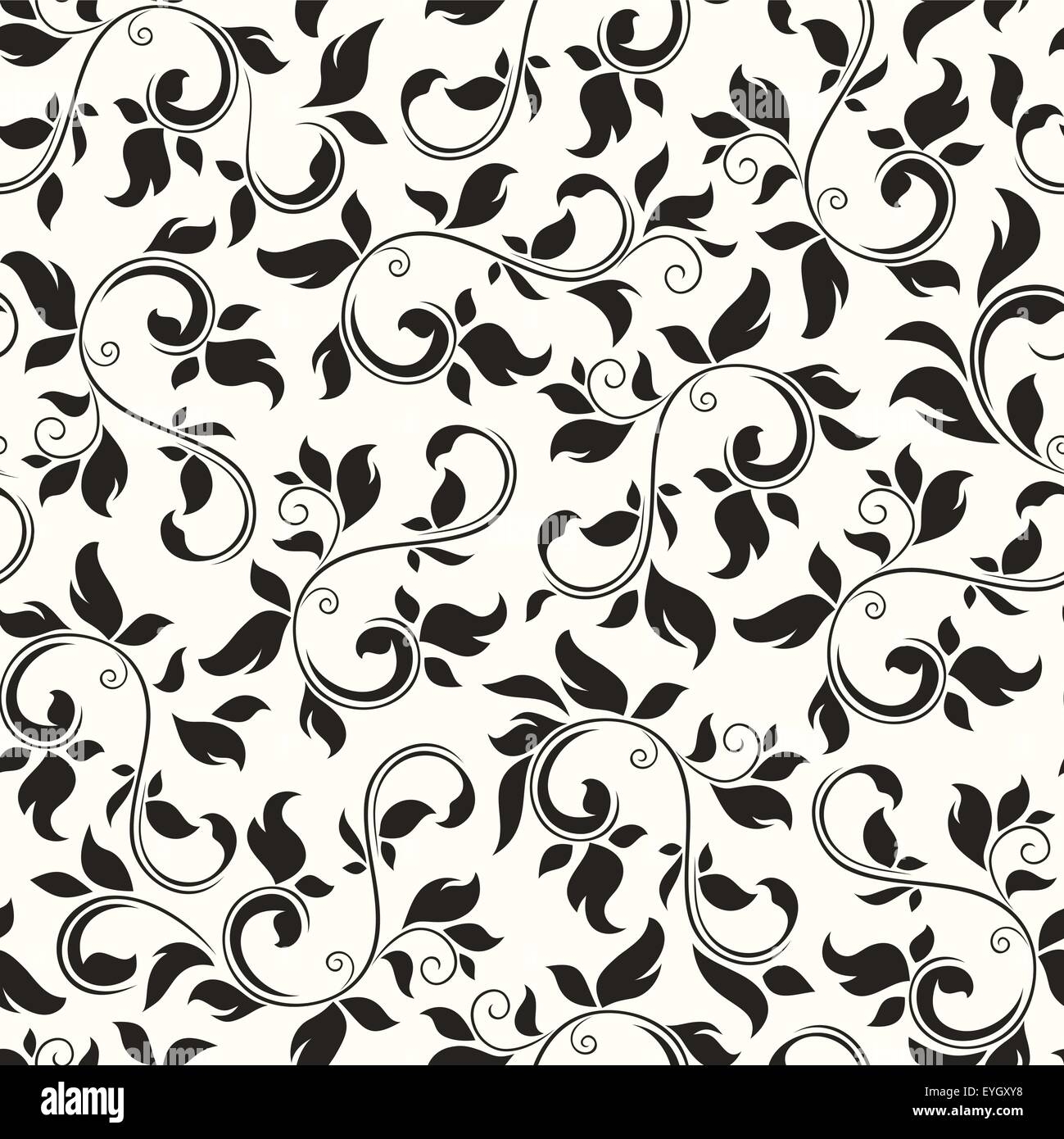 Seamless Black And White Floral Pattern Vector Illustration Stock Vector Image Art Alamy Seamless Black And White Floral Pattern Vector Illustration Stock Vector Image Art Alamy