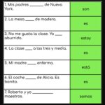SER VS ESTAR DIGITAL MYSTERY PICTURE PUZZLES IN SPANISH Best PowerPoints For Spanish French