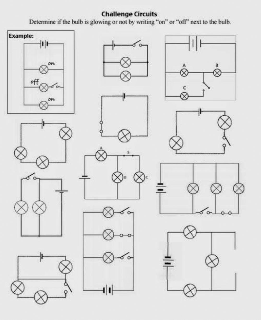 Series And Parallel Circuit 2 Worksheet Live Worksheets Worksheets Library