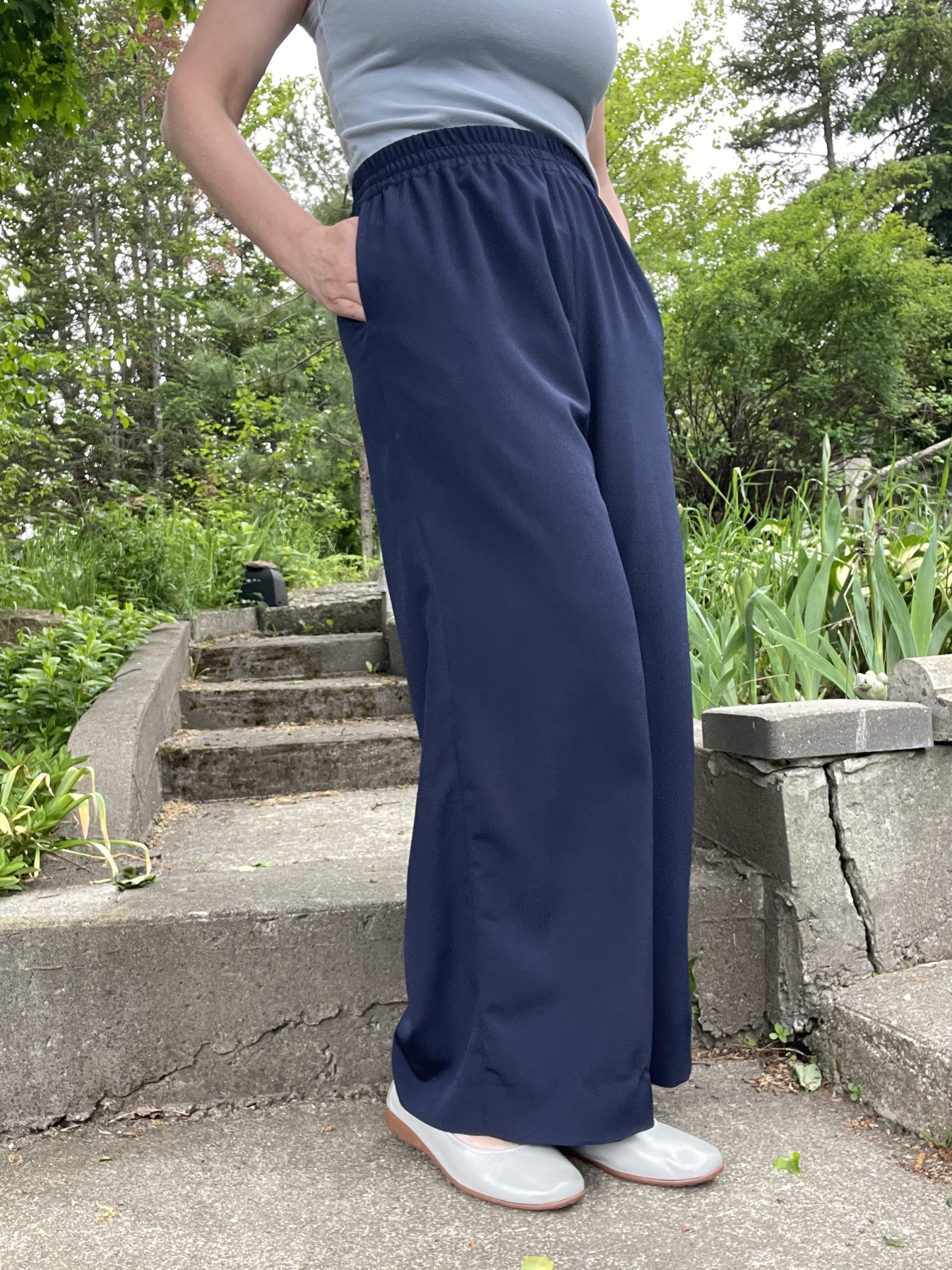 Sew Wide Leg Pants For Summer free Pattern With Tutorial BERNINA Blog