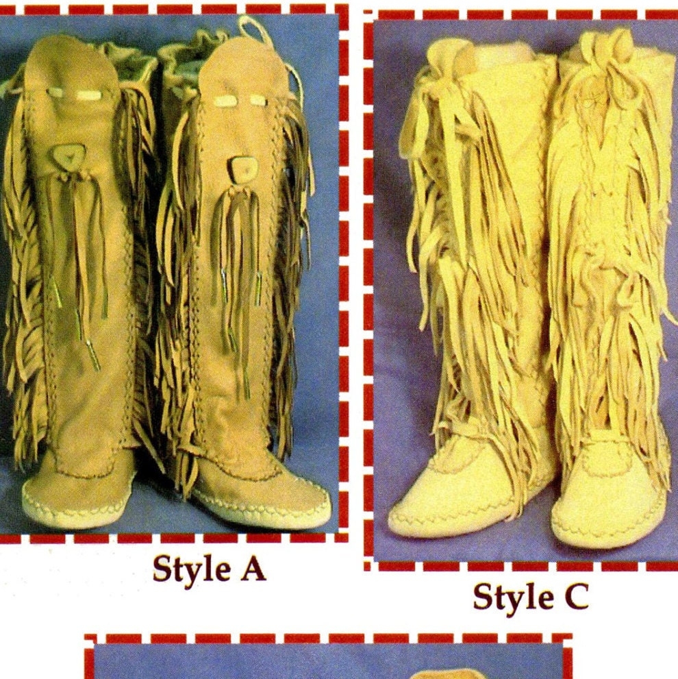 highland knee-high moccasin pattern