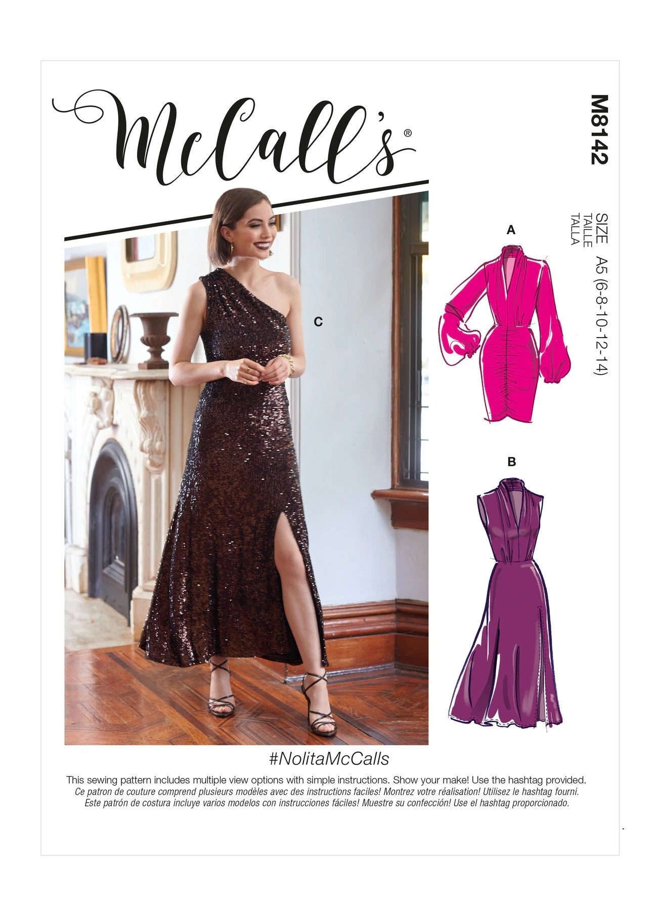 Sewing Pattern For Womens Knit Evening Dress Formal Dress Evening Gown Pattern Ruched Dress Mccalls 8142 Size 6 14 And 16 24 Uncut Etsy Sewing Pattern For Womens Knit Evening Dress Formal Dress Evening Gown Pattern Ruched Dress Mccalls 8142 Size 6 14 And 16 24 Uncut Etsy