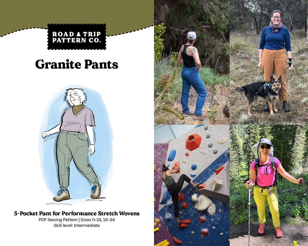 Sewing Patterns For The Outdoor Enthusiast Road Trip Pattern Co 